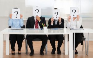 people with question marks