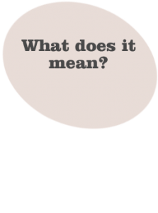 what does it mean?
